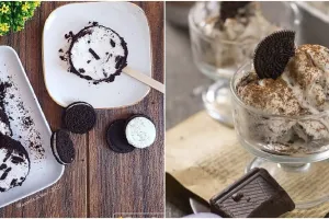 11 Cara membuat es krim oreo ala rumahan, mudah dan antiribet