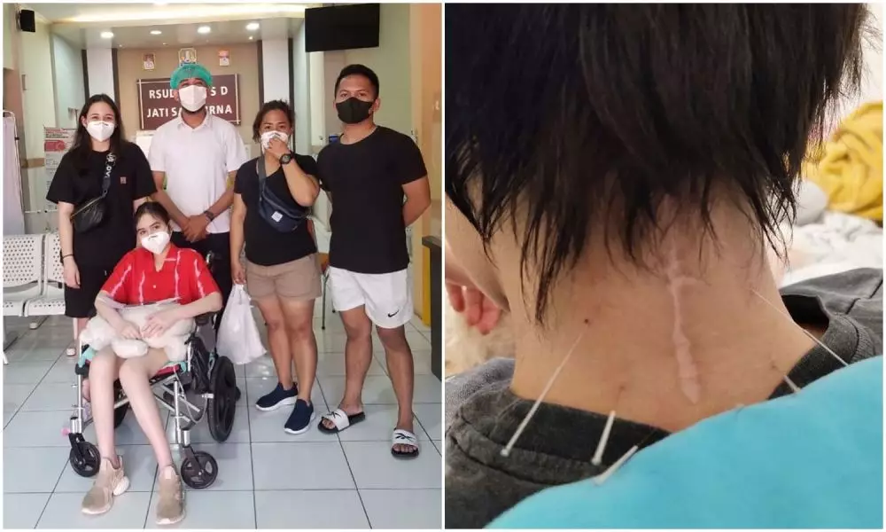 perjuangan laura alami spinal cord injury © 2021 Instagram