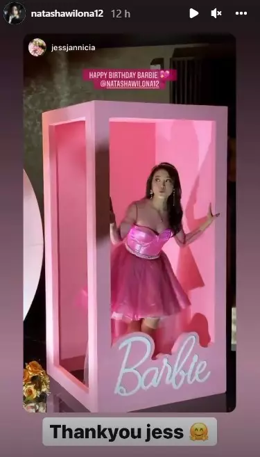 Momen ulang tahun Natasha Wilona © 2021 Instagram