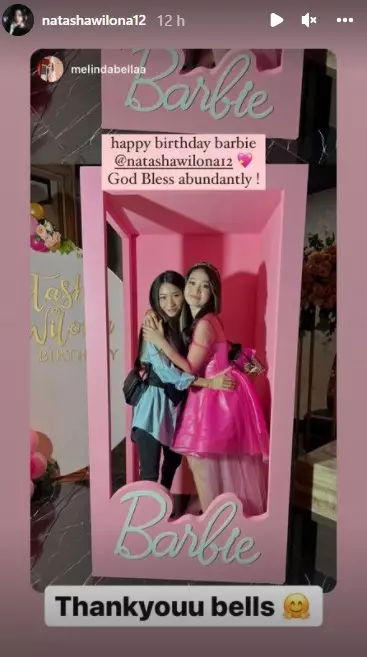 Momen ulang tahun Natasha Wilona © 2021 Instagram