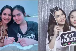 Jadi sosok penyemangat, 9 potret kenangan Steffi Zamora dan Laura Anna