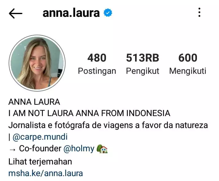 nama mirip akun ig anna laura dibanjiri duka cita © instagram nama mirip akun ig anna laura dibanjiri duka cita © instagram