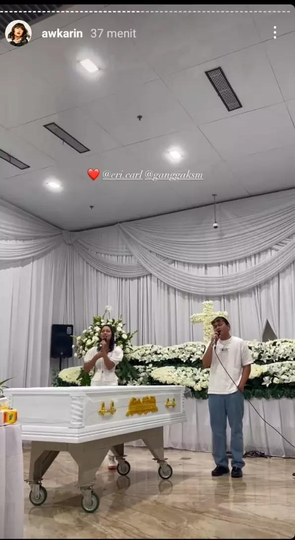 Momen jenazah Laura Anna dikremasi © 2021 brilio.net