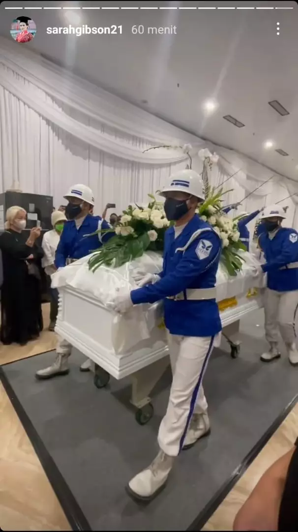 Momen jenazah Laura Anna dikremasi © 2021 brilio.net