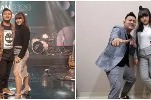 9 Momen mesra Happy Asmara dan Denny Caknan di ngunduh mantu Danang DA