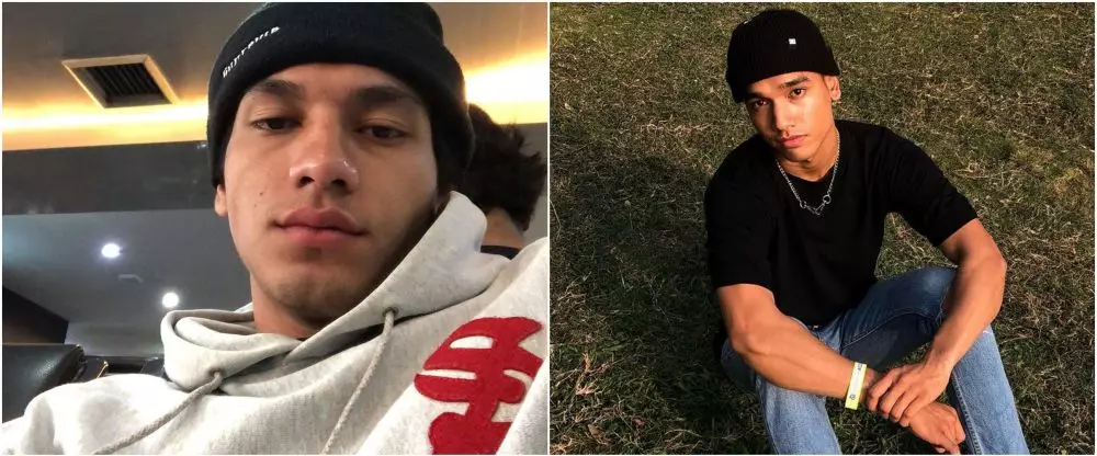 beda gaya jefri nichol dan fadly adik bibi © instagram