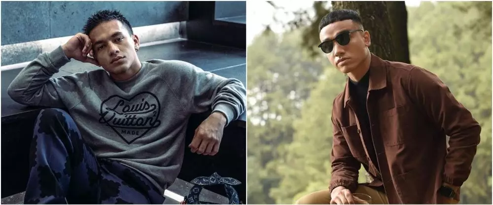 beda gaya jefri nichol dan fadly adik bibi © instagram