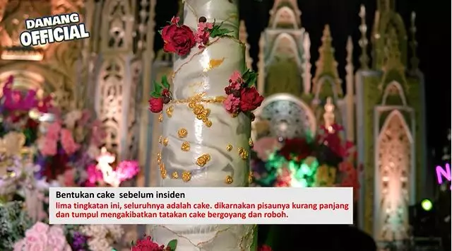 Momen Danang DA dan Hemas Nura potong kue © berbagai sumber