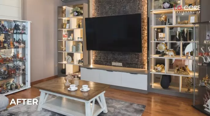 Ruang keluarga Lesty dan Billar mewah © YouTube Ruang keluarga Lesty dan Billar mewah © YouTube