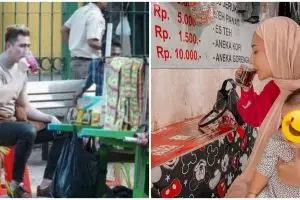9 Seleb ini nggak gengsi jajan dan beli minuman di pinggir jalan