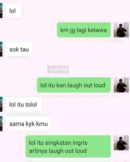 chat gara-gara satu kata aja jadi absurd © 2021 instagram.com
