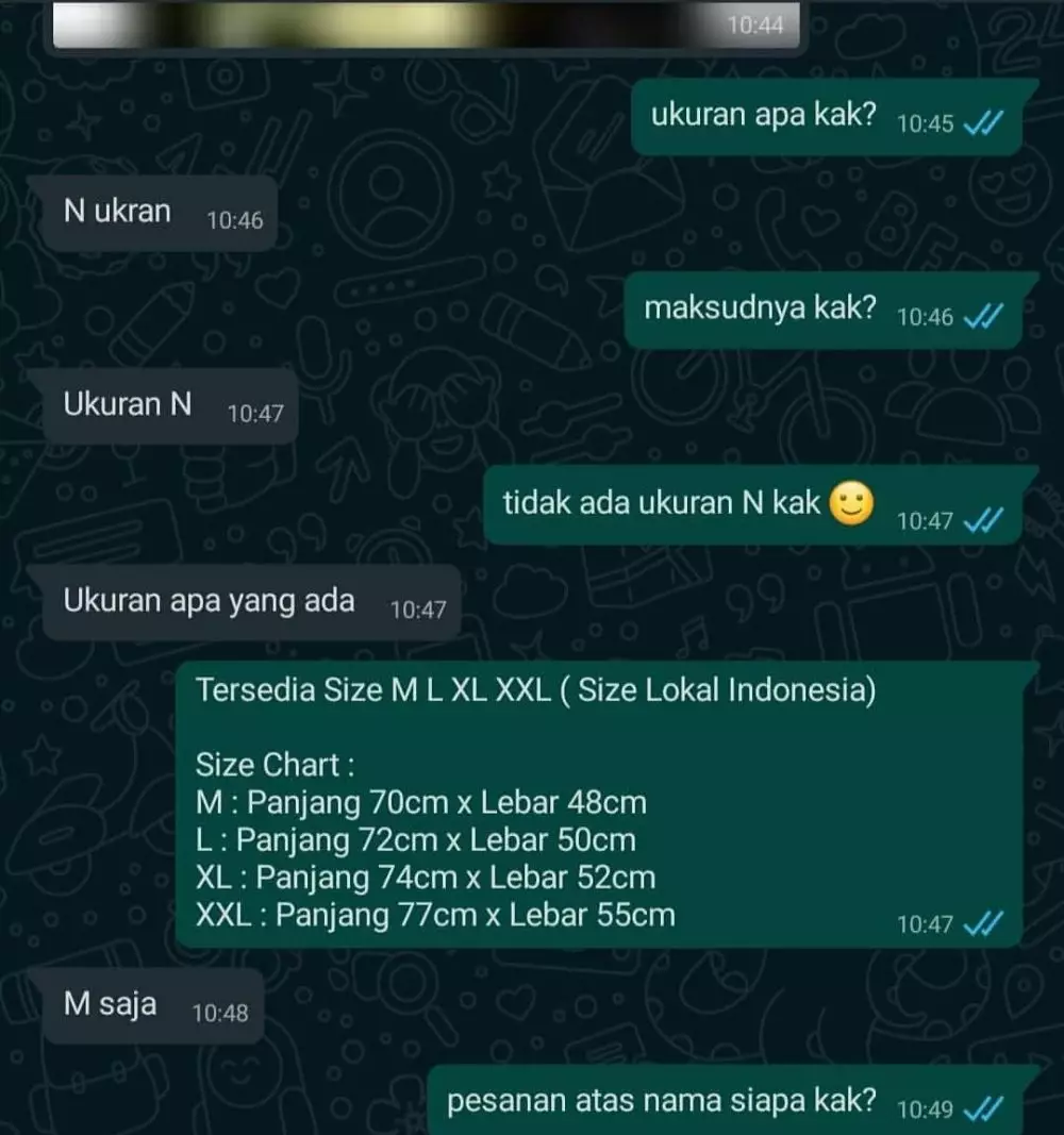 chat gara-gara satu kata aja jadi absurd © 2021 instagram.com