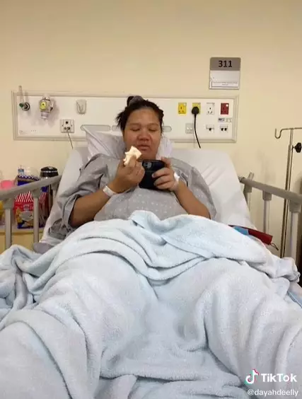 Transformasi wanita hamil ini bikin kaget © 2021 TikTok Transformasi wanita hamil ini bikin kaget © 2021 TikTok