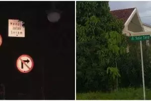 11 Tulisan lucu rambu-rambu jalan ini bikin lihat dua kali
