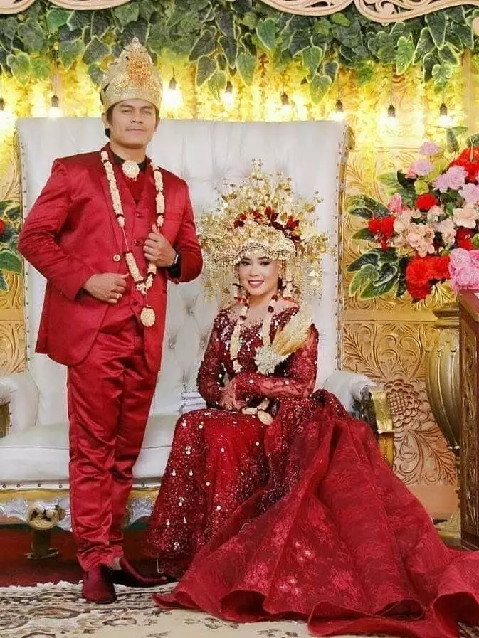 Dekorasi resepsi jebolan DA Instagram/YouTube