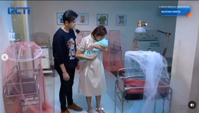 momen glenca chysara melahirkan © instagram