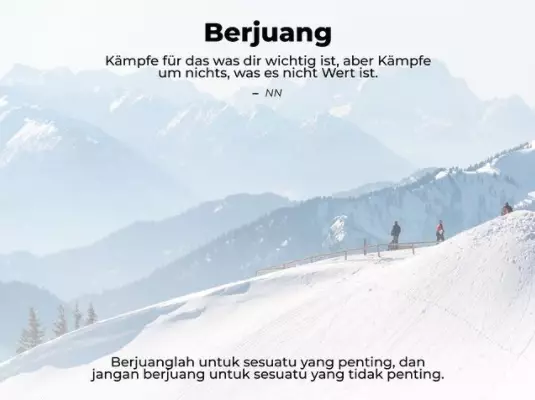 Motto hidup bahasa Jerman © 2021 brilio.net