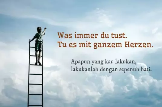 Motto hidup bahasa Jerman © 2021 brilio.net