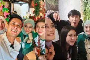7 Potret reuni artis Genta Buana, kumpul seru bareng keluarga