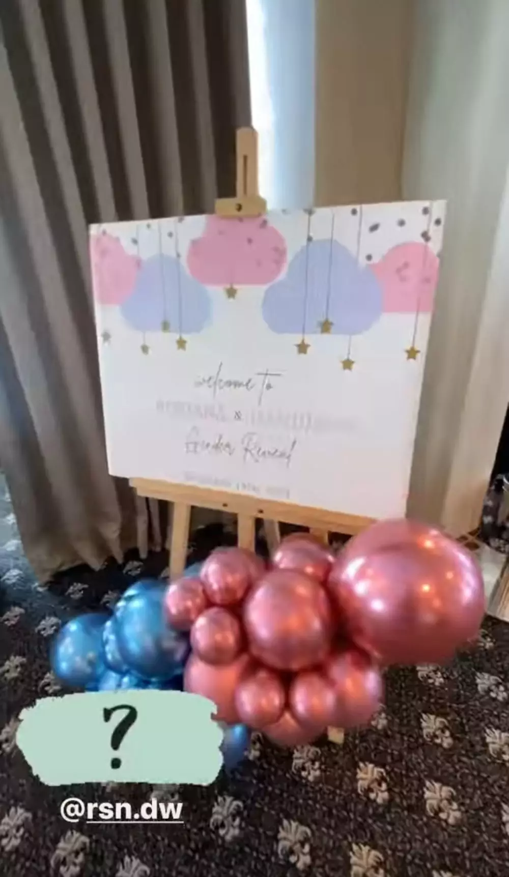 Gender reveal Rosiana Dewi dan Handika Pratama Instagram