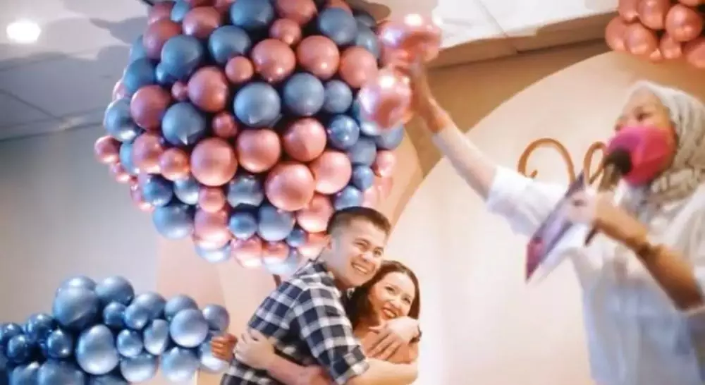 Gender reveal Rosiana Dewi dan Handika Pratama Instagram