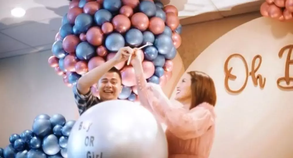 Gender reveal Rosiana Dewi dan Handika Pratama Instagram