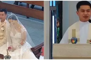 Momen pastor menikahkan mantan pacar dengan pria lain, canggung banget