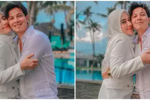 Momen bahagia Fairuz A Rafiq melahirkan anak ketiga, King Faaz girang