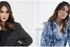 7 Potret Luna Maya dalam balutan gaun pengantin, cantiknya kebangetan