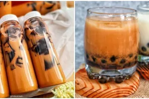 15 Cara membuat thai tea berbagai rasa dan topping, bikin nagih