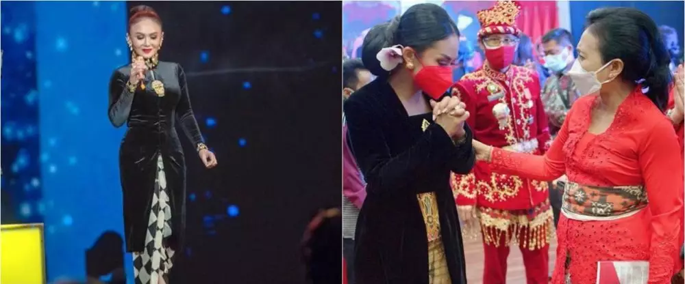 Beda gaya Yuni Shara dan KD saat pakai kebaya Instagram Beda gaya Yuni Shara dan KD saat pakai kebaya Instagram