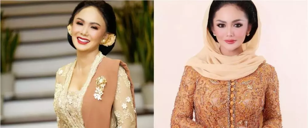 Beda gaya Yuni Shara dan KD saat pakai kebaya Instagram Beda gaya Yuni Shara dan KD saat pakai kebaya Instagram