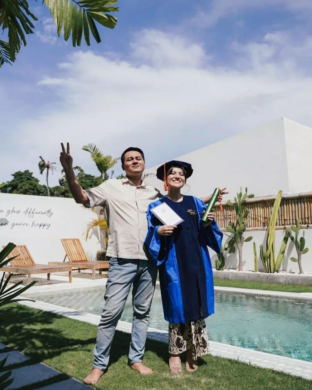 Wisuda Marsha Aruan Instagram