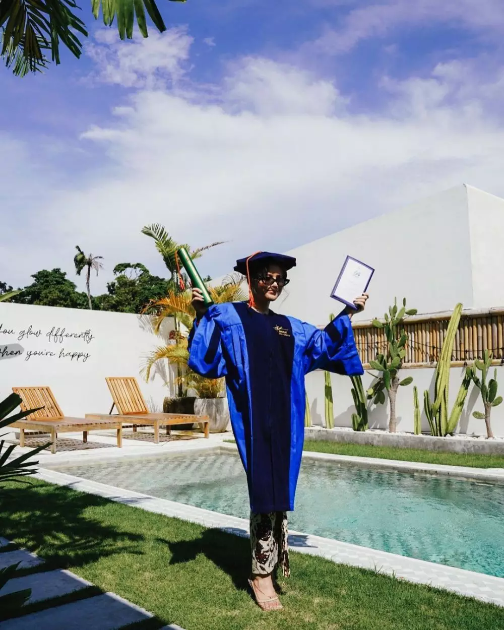 Wisuda Marsha Aruan Instagram