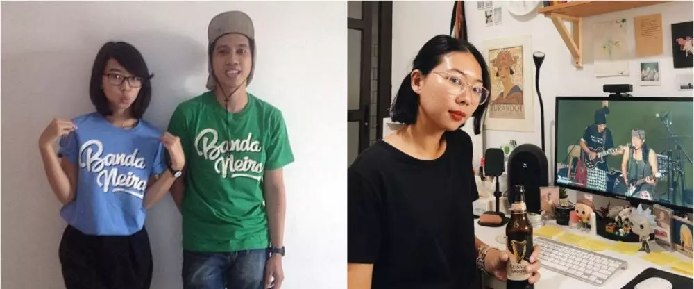 Potret dulu dan kini mantan vokalis band Instagram Potret dulu dan kini mantan vokalis band Instagram