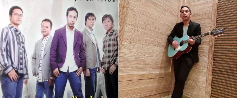 Potret dulu dan kini mantan vokalis band Instagram Potret dulu dan kini mantan vokalis band Instagram