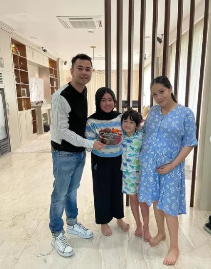 Potret Rafathar dan Mbak Lala © 2021 brilio.net