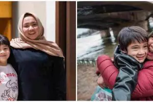 11 Potret kedekatan Rafathar dan Lala sang pengasuh yang bak keluarga