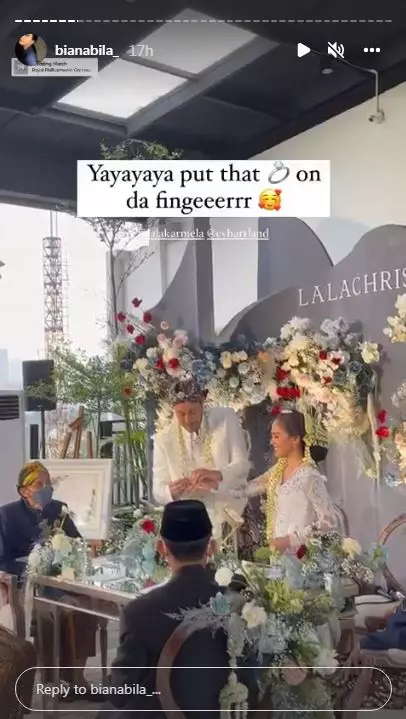 lala karmela nikah © 2021 Instagram