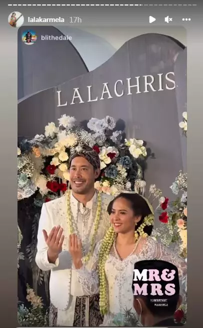 lala karmela nikah © 2021 Instagram