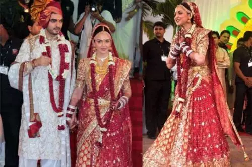 Potret gaun pengantin seleb Bollywood Berbagai sumber  Potret gaun pengantin seleb Bollywood Berbagai sumber