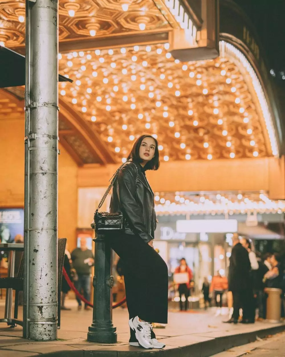 Teknik foto malam Chelsea Islan © 2021 brilio.net