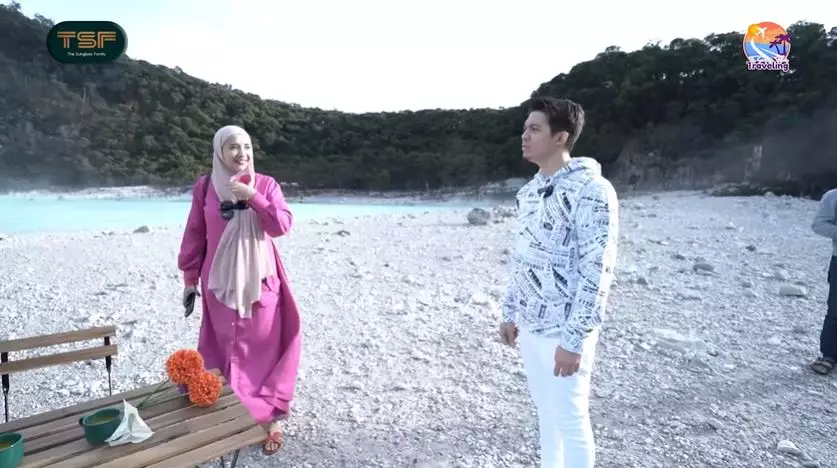 Irwansyah Zaskia kunjungi lokasi syuting Heart © 2021 brilio.net