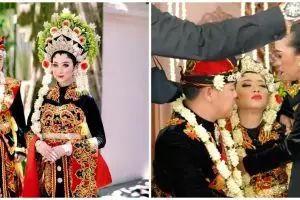 Momen istri Danang DA pingsan saat ngunduh mantu, akui sanggul berat