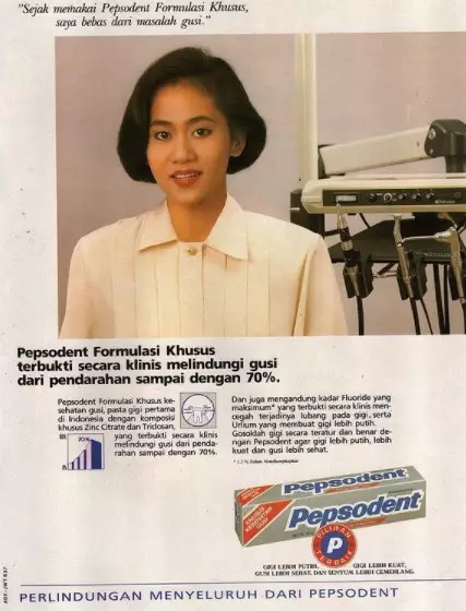 Model iklan pasta gigi ini jadi aktris © Instagram Model iklan pasta gigi ini jadi aktris © Instagram