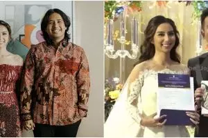 Sah! Ini 11 momen pemberkatan nikah Joshua Suherman dan Clairine Clay