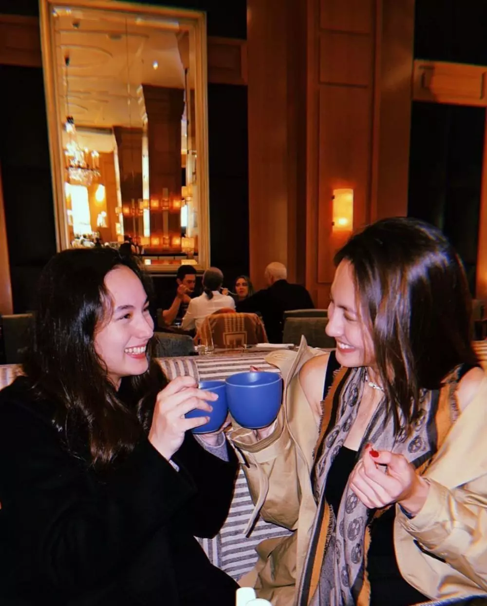 Pevita Pearce nongkrong bareng Chelsea Islan di Amerika Instagram Pevita Pearce nongkrong bareng Chelsea Islan di Amerika Instagram