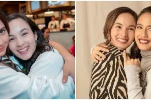 Momen langka Pevita Pearce nongkrong bareng Chelsea Islan di AS