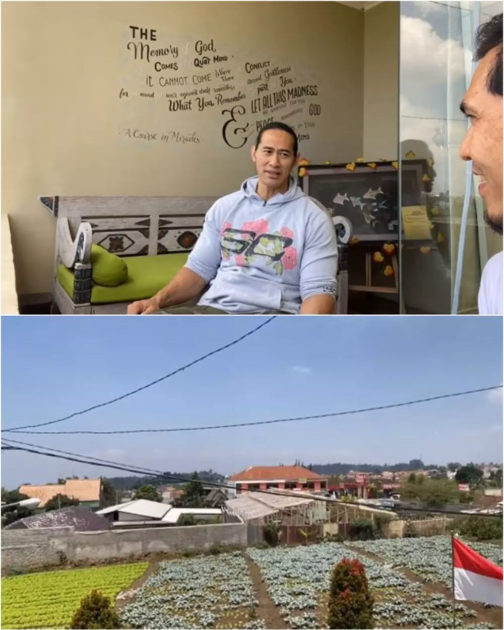 penampakan rumah ade rai di bandung © YouTube