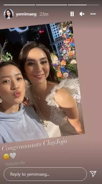 detail makeup Clairine Christabel di pernikahan © berbagai sumber